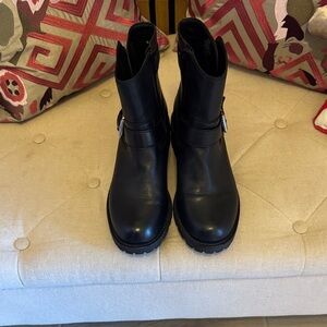 Lucky Brand Black Ankle Booties